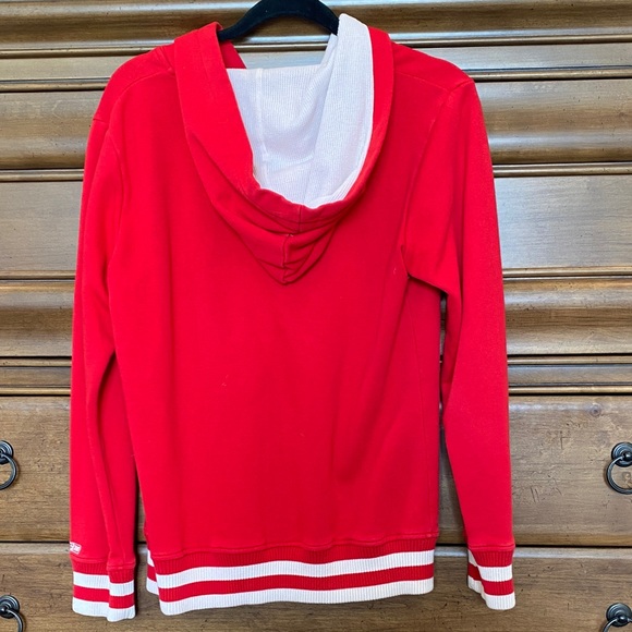 Women’s CCM Detroit Red Wings Zip-Up Hoodie Large - Picture 3 of 3